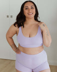 Scoop Neck Bra - Lilac