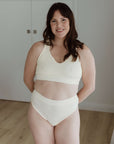 Everyday Crop Bra - Cream