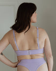 Plunge Bra - Lilac