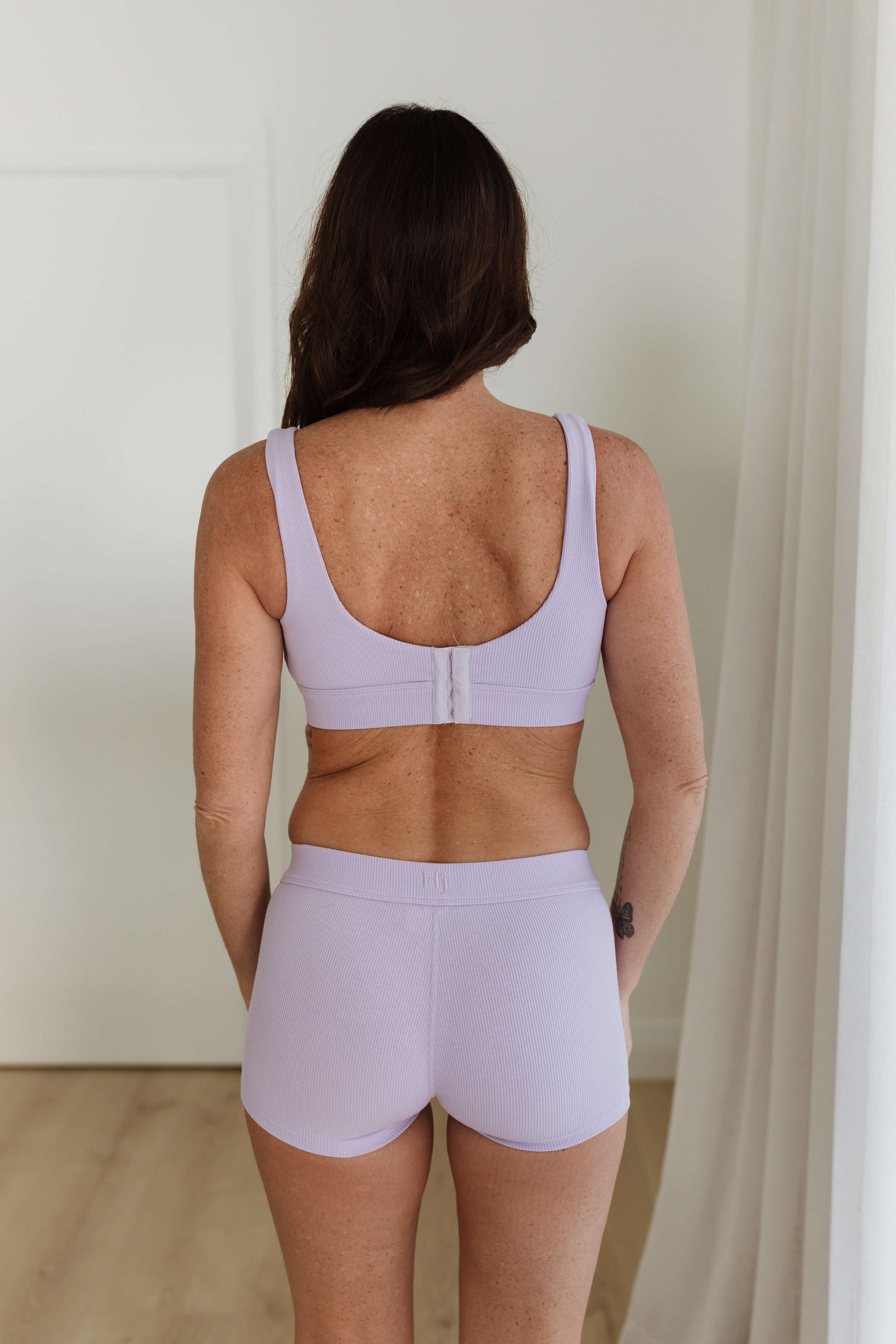 Scoop Neck Bra - Lilac