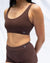 Wireless Bra Coffee Everyday Crop Bra